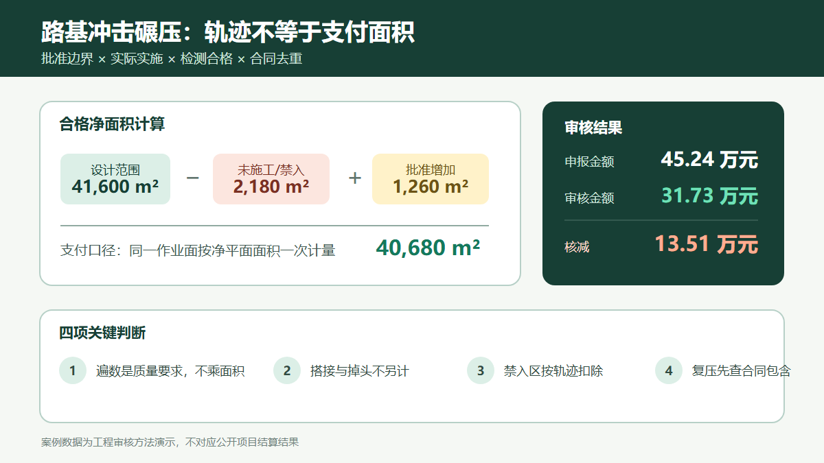 路基冲击碾压计量边界审核图